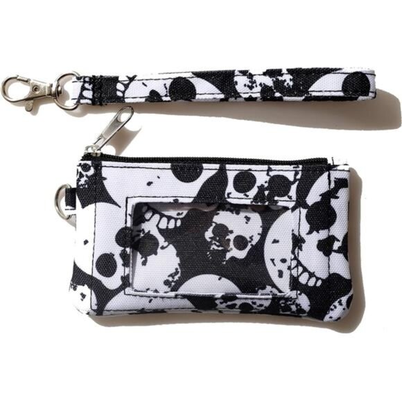 small wristlet wallets credit card holder for women keychain pouch small - Picture 10 of 14